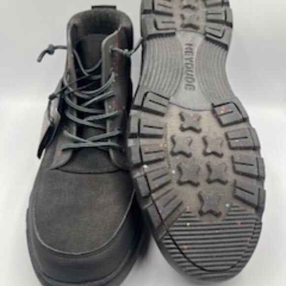 NEW Hey Dude Eco Shield Boots Mens Size 11 Wool Blend Faux Leather Light Weight - Picture 12 of 12